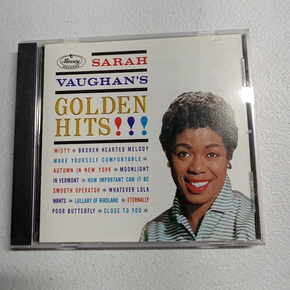 Sarah Vaughan - Golden Hits!!!   [CD  1990  MERCURY]